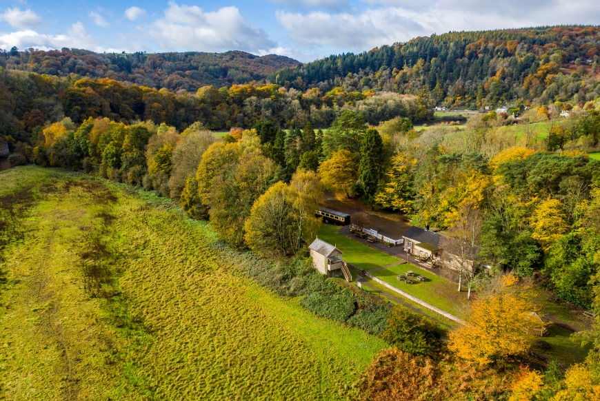 Old Station Tintern Autumn